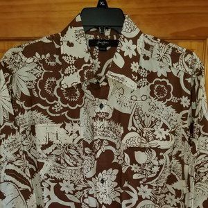 Paisley Button down shirt